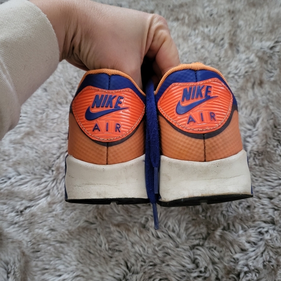 Nike Air Max 90 Hyperfuse PRM Women's Sneakers Bright Citrus Size 9 - Picture 6 of 11